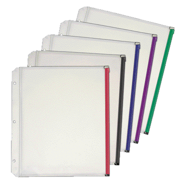 1//2 Expanding Zipper Binder Pocket